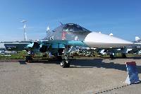 Су-34, Экспозиция на выставке МАКС-2013, Москва, г. Жуковский, 2013 г.